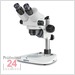 Kern OZL 451 Zoom Stereomikroskop Objektiv 0,75 x - 5 x
Auflicht: Halogen / Durchlicht: Halogen
Ständer: Säule 