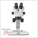 Kern OZL 456 Zoom Stereomikroskop Objektiv 0,75 x - 5 x
Auflicht: LED / Durchlicht: LED
Ständer: Mechanisch 
