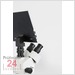 Kern OZL 466 Zoom Stereomikroskop Objektiv 0,7 x - 4,5 x mit Trinokular
Auflicht: LED / Durchlicht: LED
Ständer: Säule / inkl. Ringbeleuchtung