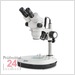 Kern OZM 542 Zoom Stereomikroskop Objektiv 0,7 x - 4,5 x
Auflicht: LED / Durchlicht: LED
Ständer: Säule 