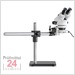 Kern OZL 961 Zoom Stereomikroskop Set Objektiv 0,7 x - 4,5 x
Auflicht: LED / Durchlicht: ohne
Ständer: Universal (Teleskoparm mit Platte) 