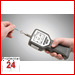 STEINLE Kraftmessgerät Digital DZ50
Messbereich: 0 - 50 N
Genauigkeit: 0,1 N - Anzeigeauflösung: 0,01 N
Inkl. Transportkoffer, USB-Kabel, Netzteil und Zubehör