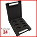 Aufbewarungsbox für 7 Lehrrringe
PM24 TEOPack 6661 Schwarz
Außenmaße L/B/H: 160 x 195 x 32 mm