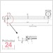  BFW A 2,8-45-2/60?-s32mit schrager Spitze 
6852410