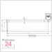  BFW A 10-135-2/90?Messbereich +/- 750 ?Êm (dreifache Lange)Abkropfung 8 mm 
6852411