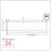 BFW Tastarme mit 5µm Tastpitze
BFW A 12-90-5/90?Messbereich +/- 500 ?Êm10 mm abgekropft fur Bohrungen > 12 mm 
9054203