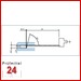 HOMMEL-ETAMIC Taststab TS1D mit  2µm/90° Tastspitzen
240160