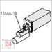 MITUTOYO Adapter für zylindrische Werkstücke
12AAA218