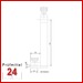 Messeinsatzhalter Ø 6 mm - 00760057
Zur Erweiterung des Anwendungsbereichs
