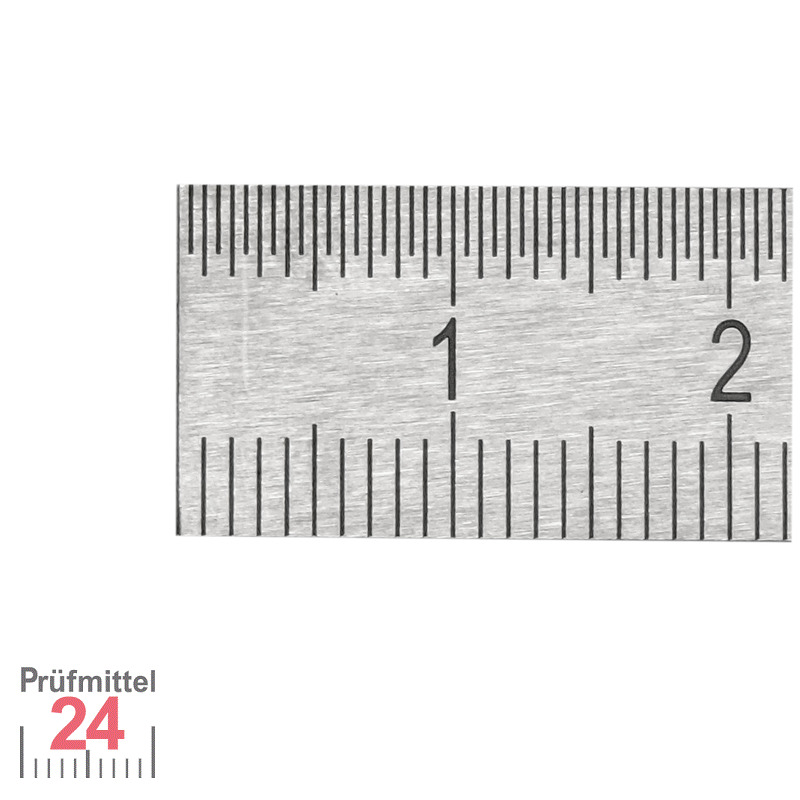 STEINLE Präzisionsmaßstab INOX flexibel Stahlmaßstab Metalllineal ab 150 mm NEU - Bild 8 von 18