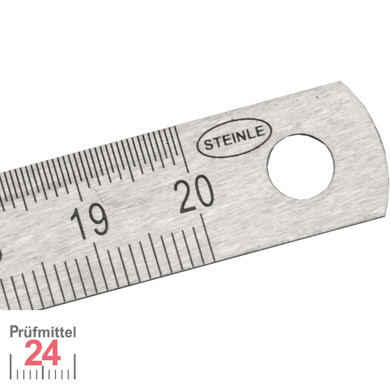 STEINLE Präzisionsmaßstab INOX flexibel Stahlmaßstab Metalllineal ab 150 mm NEU - Bild 9 von 18