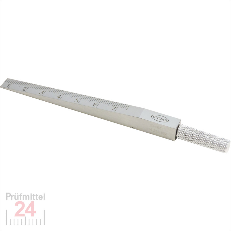 STEINLE 4671 Messkeil Flach 0,5 - 7 mm aus Stahl, ... | Prüfmittel24 GmbH