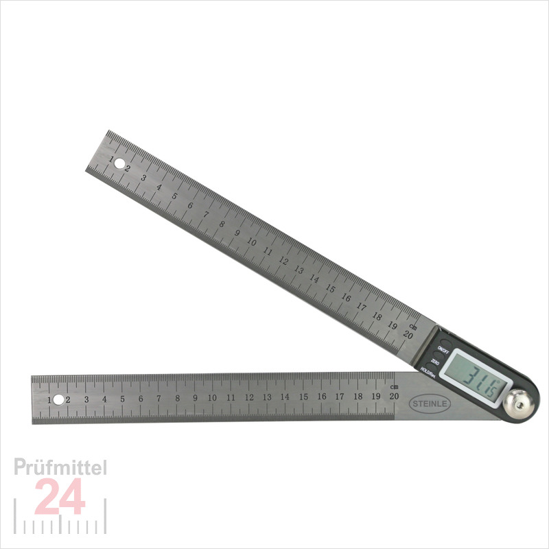 RBM Gradmesser 120 Mm – Messbereich 0–180°, Mattverchromt, Mit Feststellschraube