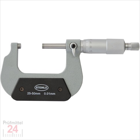STEINLE Bügelmessschrauben-Satz – Typ 2131, 0–100 Mm, 4 Stück, DIN 863