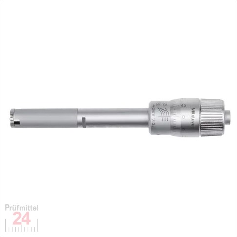 Produktbild von STEINLE Innenmessschraube 3-Punkt 75–88 Mm – Ablesung 0,005 Mm, Inkl. Einstellring 87 Mm, Mit Hartmetall-Messstiften