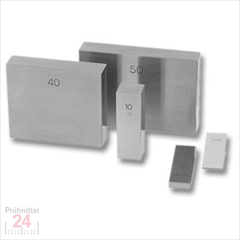 Einzel-Parallel-Endmass 400 mm mit Kalibrierschein Güte 1 aus Stahl Einzel-Parallel-Endmass 400 mm mit Kalibrierschein Güte 1 aus Stahl